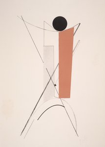 Senza titolo da Eliezer Markowich Lissitzky
