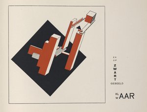 Su Due Quadrati da Eliezer Markowich Lissitzky