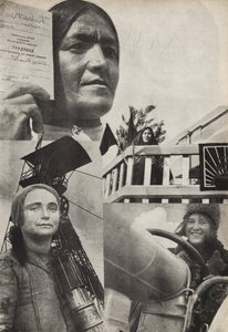 Donna sovietica. Illustrazione da L