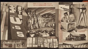 URSS. Catalogo del padiglione sovietico alla Mostra Internazionale della Stampa, Colonia da Eliezer Markowich Lissitzky