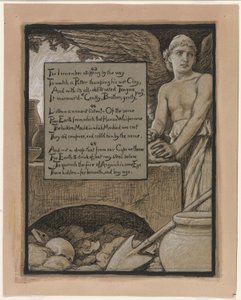 (Illustrazione per il Rubáiyát di Omar Khayyám) Il vasaio celeste da Elihu Vedder