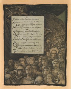 (Illustrazione per il Rubáiyát di Omar Khayyám) Recensione della morte da Elihu Vedder