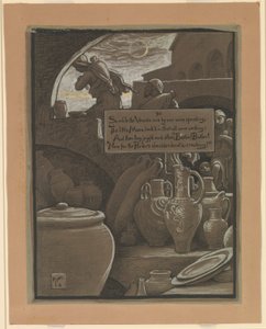 (Illustrazione per il Rubáiyát di Omar Khayyám) La fine del Ramazan da Elihu Vedder