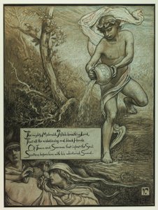(Illustrazione per il Rubáiyát di Omar Khayyám) Il potente Mahmud da Elihu Vedder