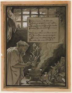 (Illustrazione per il Rubáiyát di Omar Khayyám) La vana ricerca da Elihu Vedder