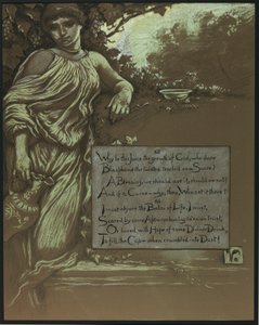 (Illustrazione per il Rubáiyát di Omar Khayyám) La vite da Elihu Vedder
