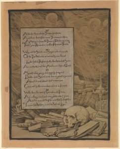 (Illustrazione per il Rubáiyát di Omar Khayyám) Teologia da Elihu Vedder