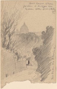 Arco Oscuro--Sopra la Via Flaminia da Elihu Vedder