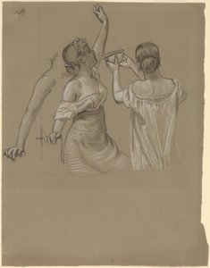 Festaioli dionisiaci da Elihu Vedder