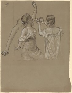 Festaioli dionisiaci da Elihu Vedder