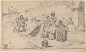 Padre e Figlio da Elihu Vedder