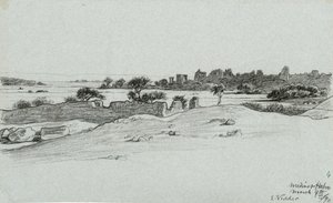 Da 30 disegni del viaggio sul Nilo: Medine & Haboo da Elihu Vedder