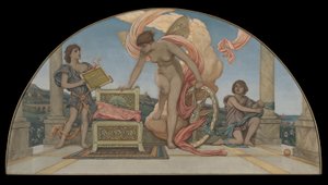 Dea della Fortuna resta con noi da Elihu Vedder