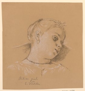 Ragazza italiana da Elihu Vedder