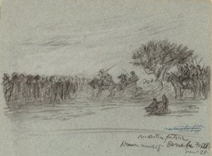 Viaggio sul Nilo, Esneh, Egitto, 1890 da Elihu Vedder