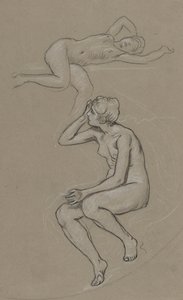 Studi per Figura della Primavera