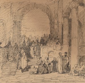 Studio dopo Vecchio Maestro, c. 1858