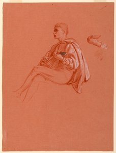 Studio per "Un picnic fiorentino" da Elihu Vedder