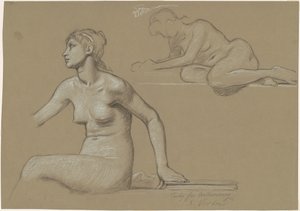 Studio per "Astronomia" da Elihu Vedder