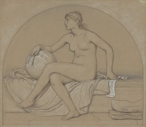 Studio per Astronomia, 1892 da Elihu Vedder