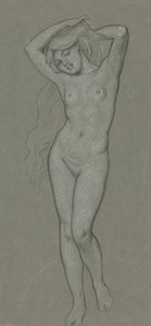 Studio per la figura di Venere da Elihu Vedder