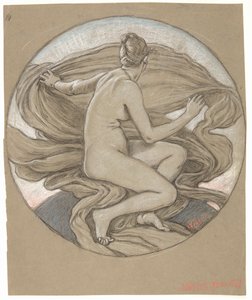 Studio per "La gloria del mattino" da Elihu Vedder