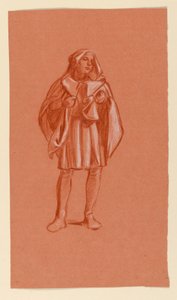 Studio per "Processione nuziale" da Elihu Vedder