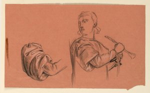 Studio per "Processione nuziale" da Elihu Vedder
