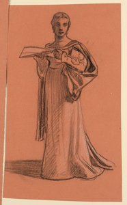 Studio per "Processione Nuziale" da Elihu Vedder