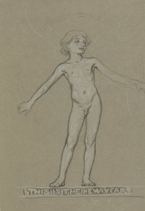 Studio per Giovane Alato (Il Nuovo Anno)