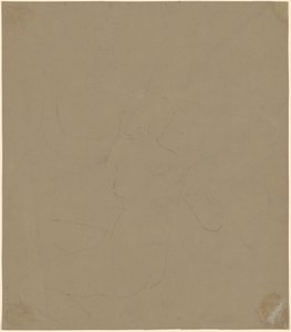 Studio di un Nudo Femminile, 1892 da Elihu Vedder