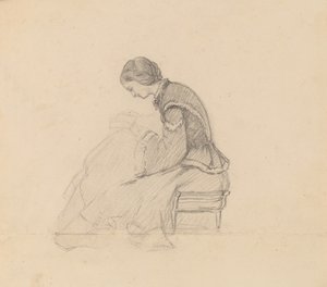 Studio di una ragazza che legge