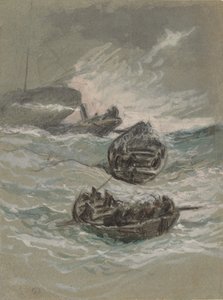 Il naufragio da Elihu Vedder