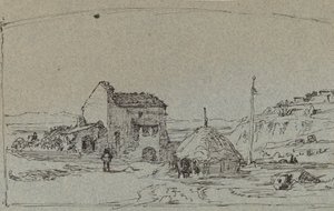 Toscana, c. 1858 da Elihu Vedder