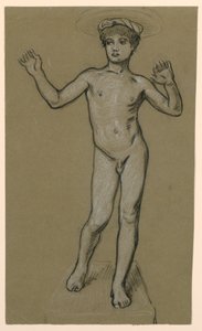Studio di figura per un design di fontana