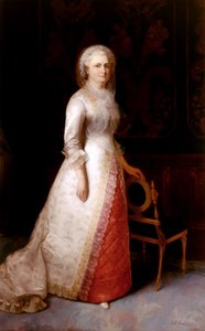Martha Dandridge Custis Washington (signora George Washington) da Eliphalet Frazer Andrews