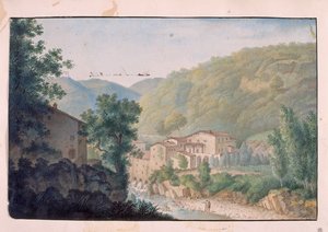 Paesaggio collinare da Elisa Bonaparte