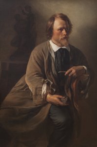 Lo scultore Jens Adolf Jerichau, il marito dell