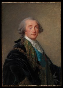 Alexandre Charles Emmanuel de Crussol-Florensac (1743-1815) da Elisabeth Louise Vigee Lebrun