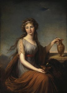 Ritratto di Anna Pitt, come Ebe da Elisabeth Louise Vigee Lebrun
