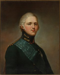 Ritratto dello zar Alessandro I da Elisabeth Louise Vigee-Lebrun