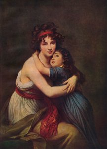 Madame Vigee Lebrun e sua figlia, Jeanne Lucie Louise, 1789, 1938