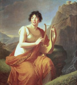 Madame de Stael come Corinne da Elisabeth Louise Vigee Lebrun