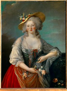 Ritratto di Elisabeth Philippine Marie Helene di Francia, conosciuta come Madame Elisabeth (1764-1794)
