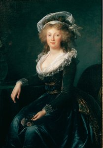 Ritratto di Maria Teresa di Borbone Napoli, Regina di Napoli e Sicilia (1772-1807) poi moglie di Francesco II d