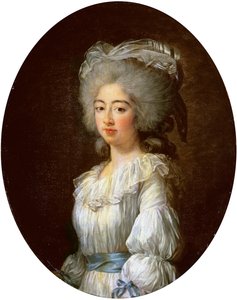 Ritratto di Louise Marie Josephine, contessa di Provenza, poi regina di Francia da Elisabeth Louise Vigee Lebrun
