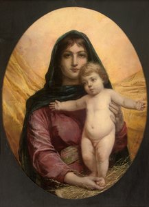 La Madonna e il Bambino, 1881 da Elisabeth Maria Anna Jerichau Baumann