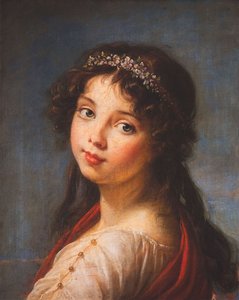 Julie Lebrun. Dipinto di Élisabeth Vigée-Lebrun