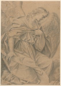 Un angelo inginocchiato da Elisabetta Sirani