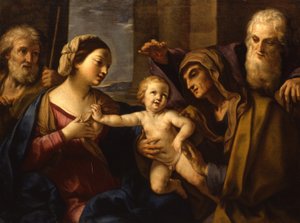 La Sacra Famiglia da Elisabetta Sirani